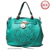 michael kors groot logo medium groen bakken Tasjes Te Koop t0fko698